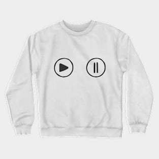 Tity sisters, play or pause? Crewneck Sweatshirt